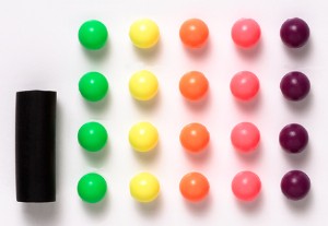 TAMIYA 1/32 迷你四驅車 塑膠保護頭 螢光色系